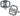 Bucklos Silver MTB Bike Pedals