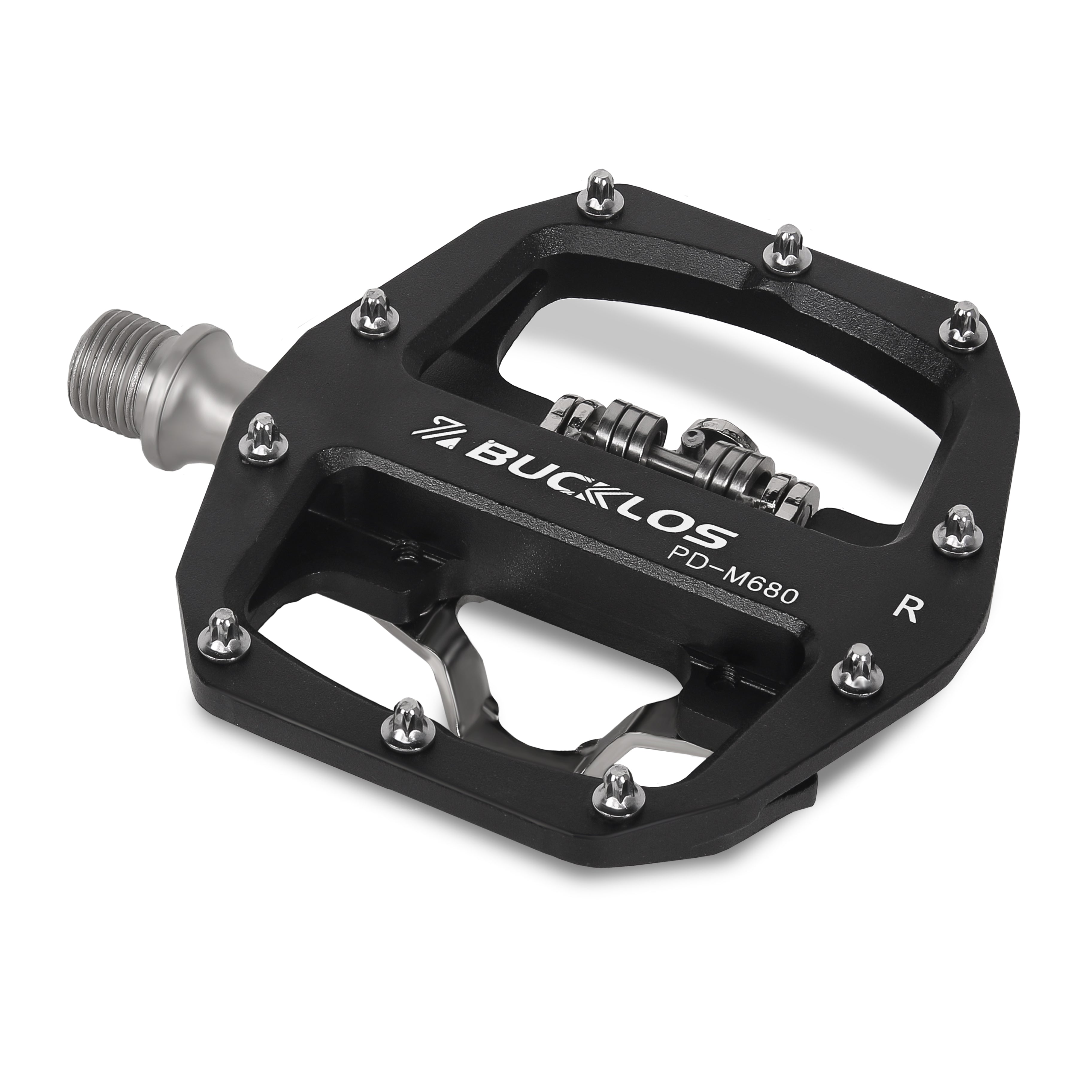 BUCKLOS Ultralight Bike Pedals Road Bike MTB Pedal DU Bearing Aluminium BUCKLOS Ultralight Bike Pedals Road Bike MTB Pedal DU Bearing Aluminium