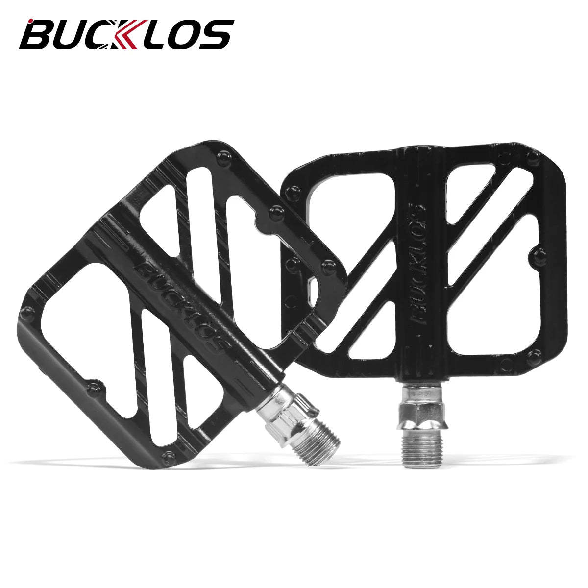 du bearing pedal BUCKLOS Non Slip Road Bicycle Pedal DU Bearing Bike Pedal Ultralight