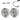 Bucklos White Handlebar Strap Decoration