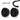 Bucklos Black Handlebar Strap Decoration
