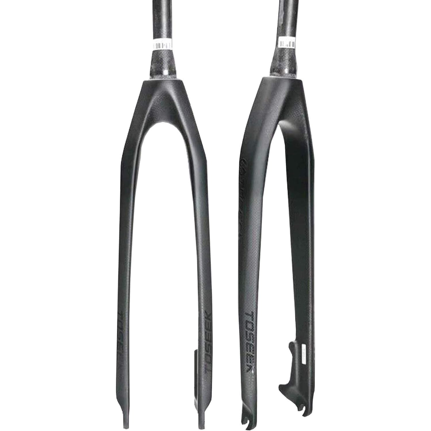 TOSEEK Carbon Fiber Tapered Rigid Disc Brake Fork