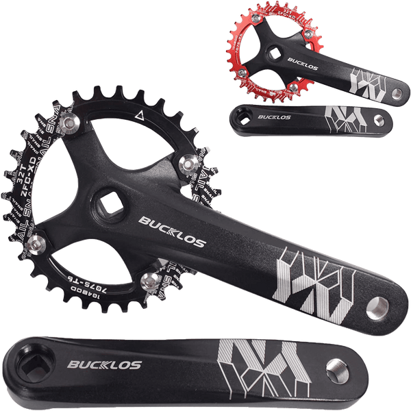 Square taper single clearance crankset