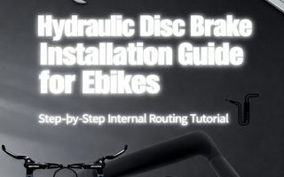 ebike (Internal Routing hydraulic-disc-brake-installation-guide