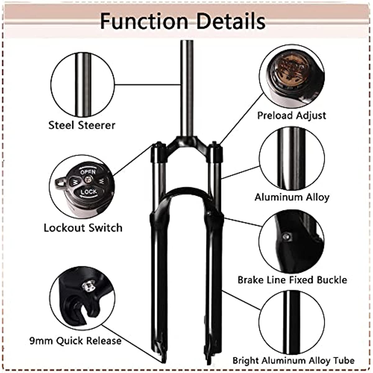 Suspension Fork Detail