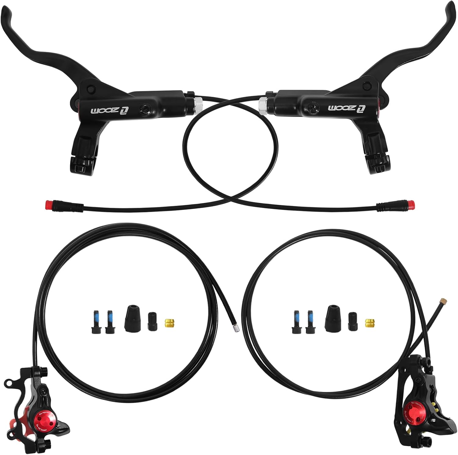 BUCKLOS Zoom HB-775E 2-PIN 2 Pistons Ebike Electric Power-Off Hydraulic Disc Brake