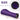 BUCKLOS Bicycle Purple Handle Grips Size