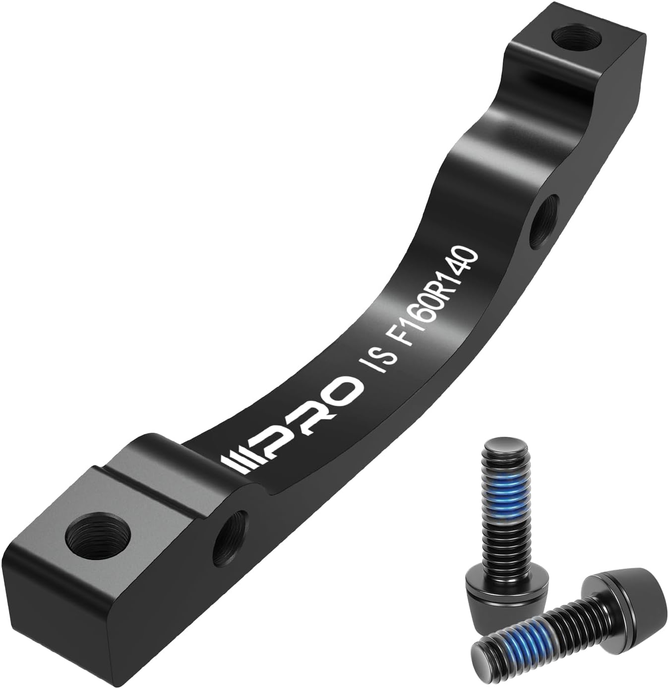 2025 IIIPRO BR-03 IS Front 160mm /IS Rear 160mm to 140mm Disc Brake Caliper International Standard Adapter with Bolts(F160/R140-B)