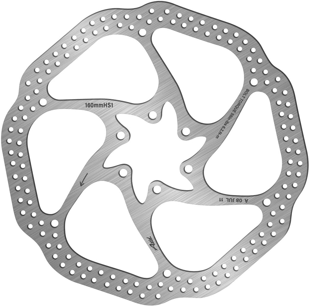 MTB Disc Brake Rotor with 6 Bolts