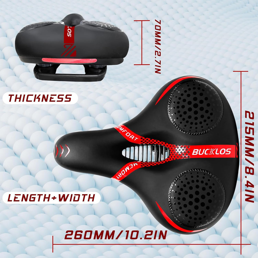 BUCKLOS Bike Seat Comfort Bike Saddles