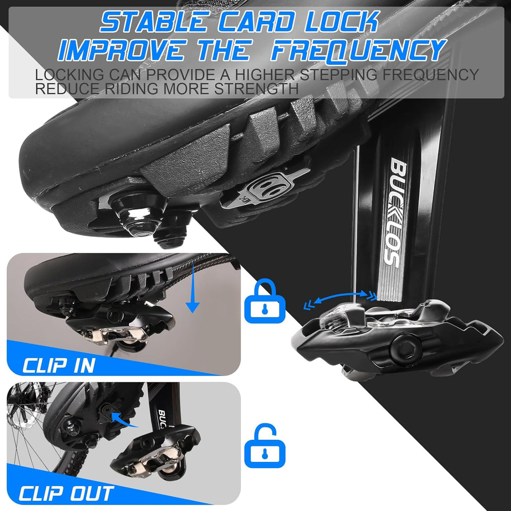 BUCKLOS SPD-M780 Clip Pedals