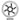 BUCKLOS RT58 Black 203mm Bike Disc Brake Rotor 