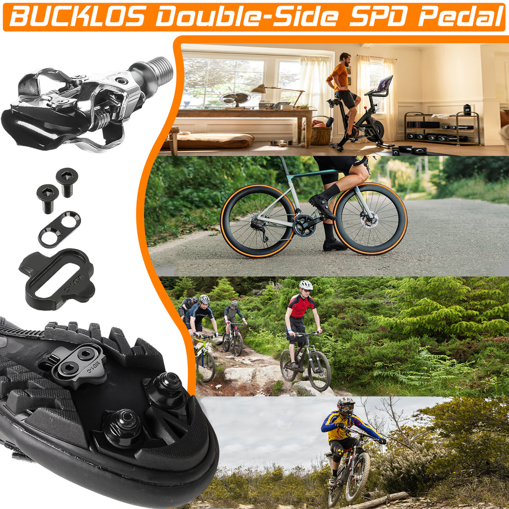BUCKLOS SPD-M780 Clip Pedals