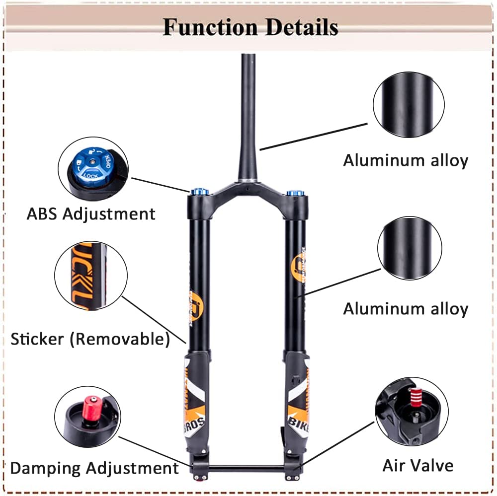 Air Inverted Fork Function