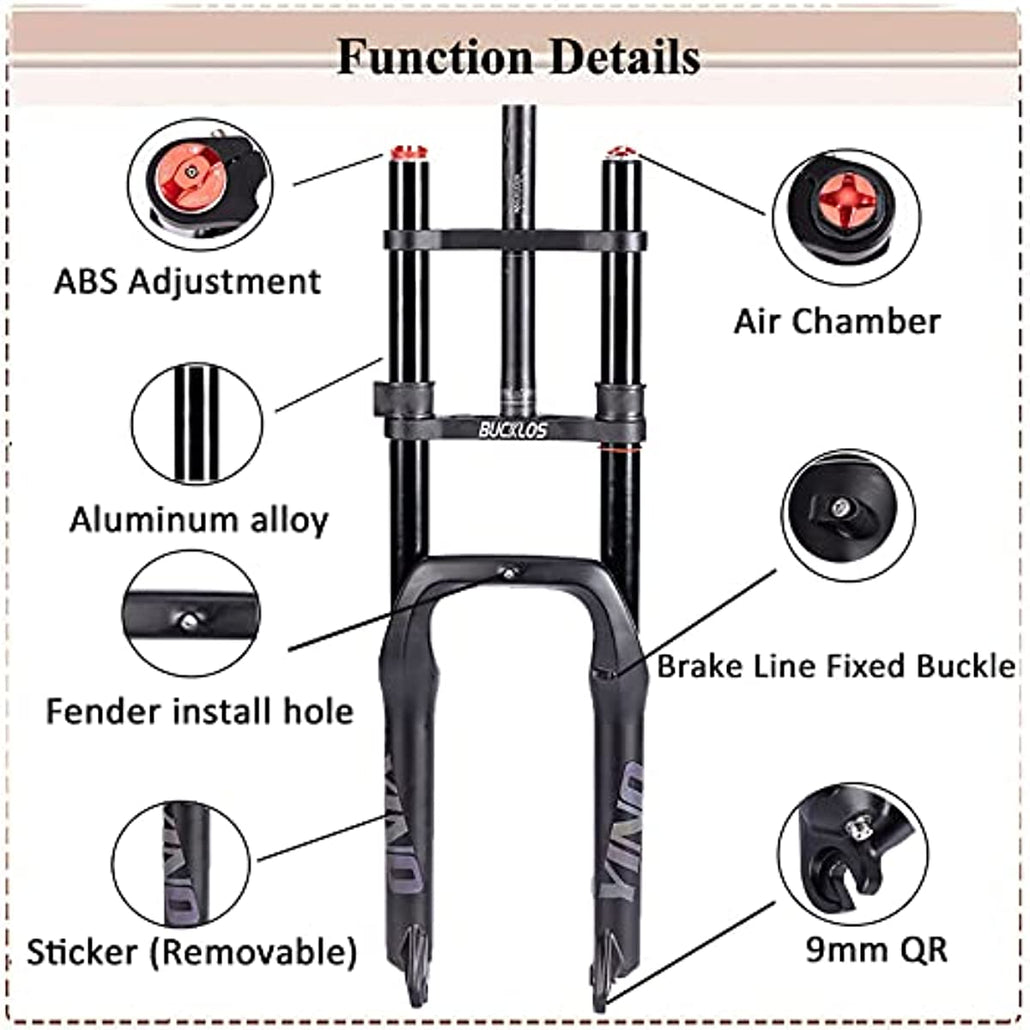 YINO 4.0 Electric Bike Air Fork DE