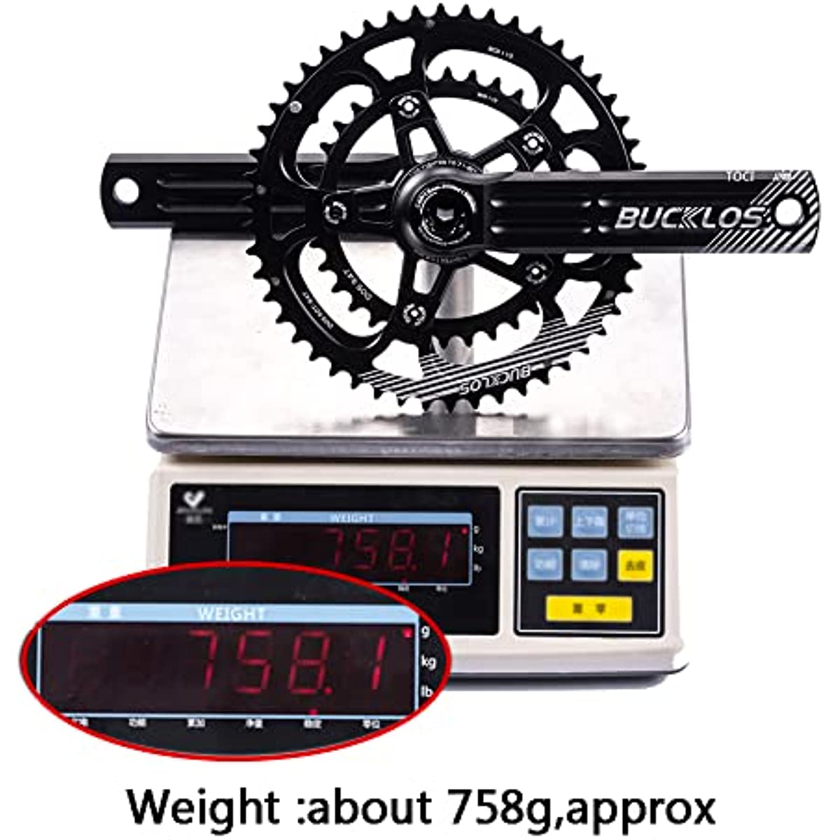 B132 170/172.5/175mm Arm 48-32T Crankset UK