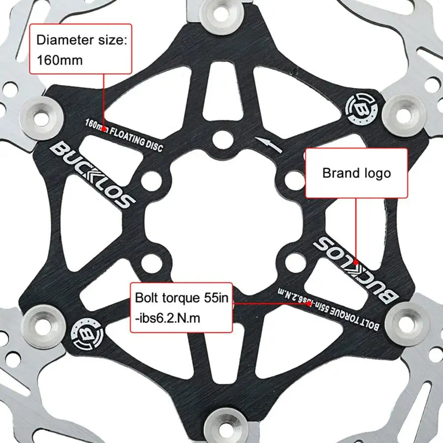 B710 160/180/203mm Floating Rotor US