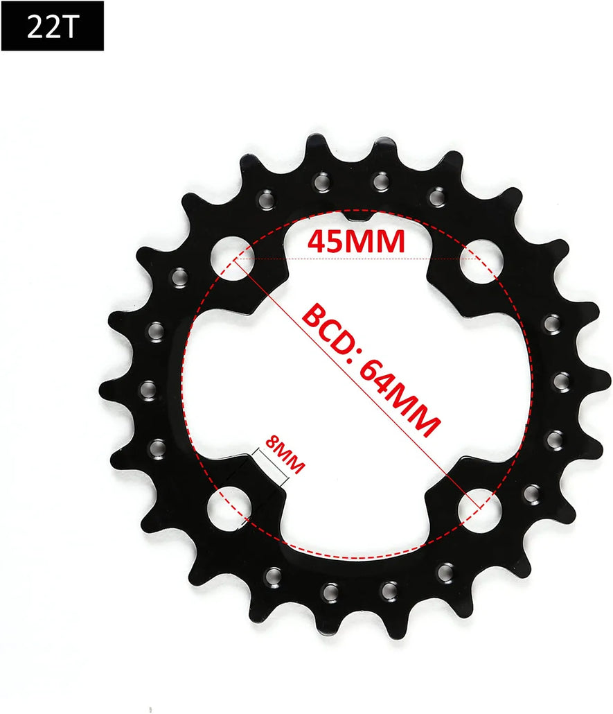 B107 104BCD 44-32-22T Chainrings US