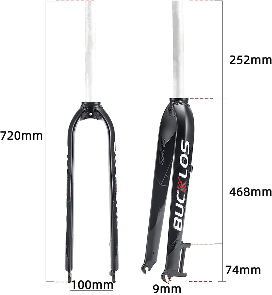 Rigid Fork Size