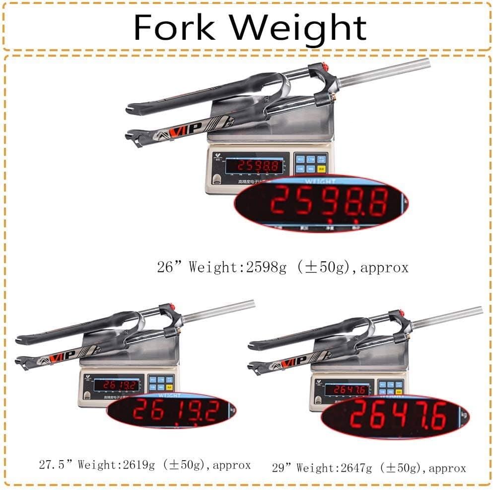Suspension Fork Weight