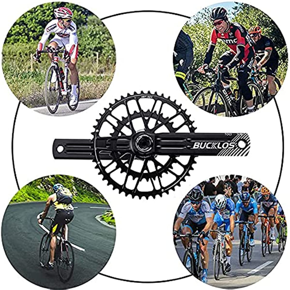 TOCI 170/172.5/175mm Arm 48-32T Gravel Crankset UK